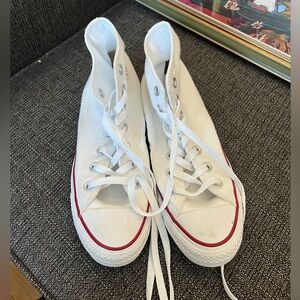 Converse Women’s White Hightops